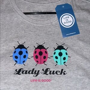 LIFE IS GOOD “LADY LUCK SS TEE